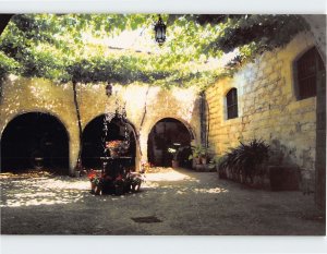 Postcard Patio of Lepanto Bodega, Gonzalez Byass, Jerez de la Frontera, Spain