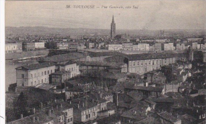 France Toulouse Vue generale cote Sud