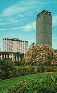 Vintage Postcard Prudential Tower and Sheraton Boston Hotel Prudential Center 