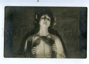 215391 Human life NYMPH Witch by KAULBACH Vintage postcard