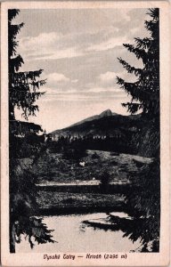 Slovakia Vysoké Tatry Kriváň Vintage Postcard C221