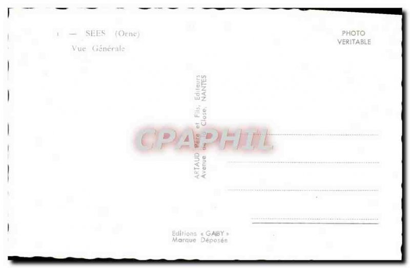 Postcard Modern Sees Vue Generale