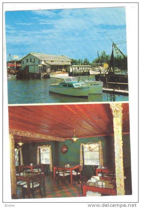 Fishhouse Dining Room, Gordon River Bridge, Naples, Florida, 1940-1960s