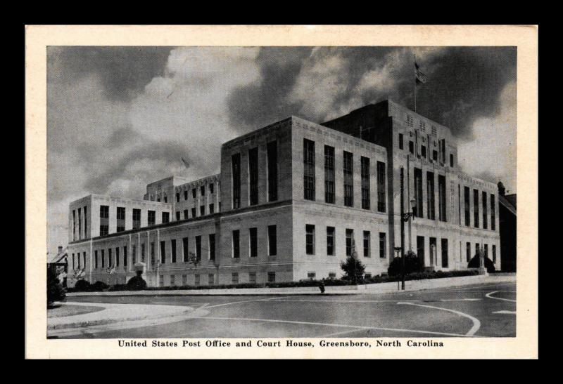 GREENSBORO NORTH CAROLINA POST OFFICE