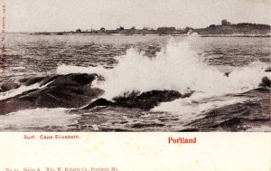 ME - Portland. Surf, Cape Elizabeth