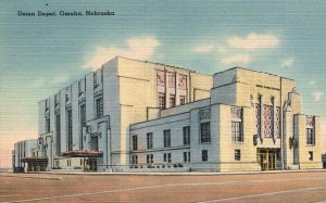 Vintage Postcard 1930's Scottish Rite Cathedral Douglas Streets Omaha Nebraska