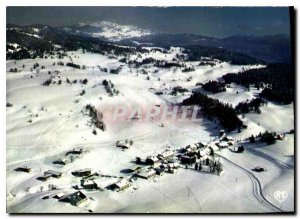 Postcard Old Jura in Winter general view Lajoux DCVM29