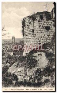 Old Postcard Chateau Thierry Prison Tower Prison Old castle king
