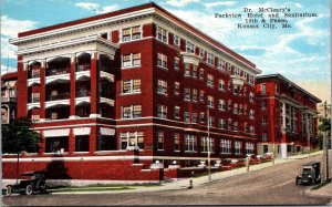 Dr. McCleary's Parkview Hotel and Sanitarium 10th & Paseo Kansas City Missouri