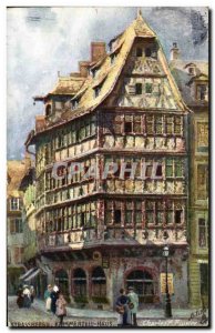 Postcard Old Strasbourg Maison Kammerzell