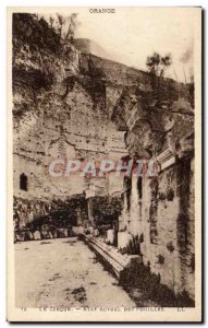 Old Postcard Cirque Current Status Of Excavations Orange