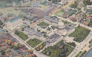 West Virginia Charleston Capitol And Office Building Artvue