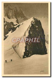 CARTE Post Old La Douce France Mont Blanc Grandes Jorasses Pointe Whymper