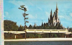 Walt Disney World, 01110242,Monorail, Old Postcard