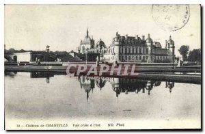 Old Postcard Chateau de Chantilly has taken the view is