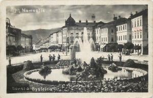 Eastern Europe Banská Bystrica SLOVAKIA 1935 real photo postcard