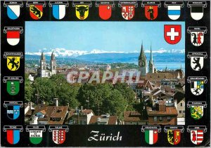 Postcard Modern Photoglob Zurich Zurich Vevey