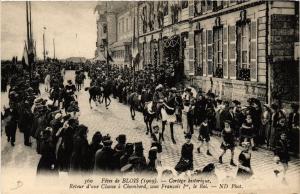 CPA Fetes de BLOIS (1909) - Cortege historique - Retour d'une Chasse a (740874)