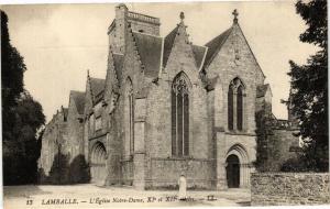 CPA LAMBALLE - L'Église Notre Dame (230357)