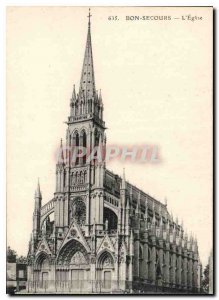 Old Postcard Bon Secours Church