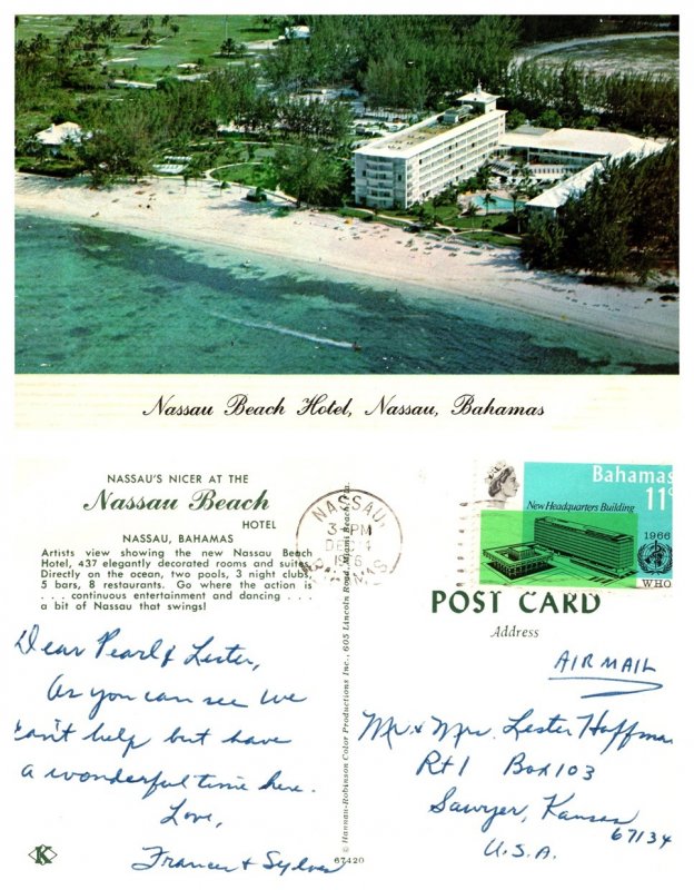 Nassau Beach Hotel, Nassau, Bahamas 7330