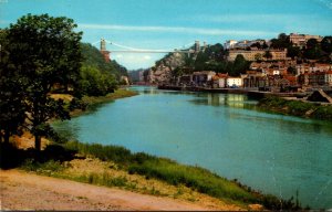 England Bristol Clifton Suspension Bridge From Ashton Meadows 1971