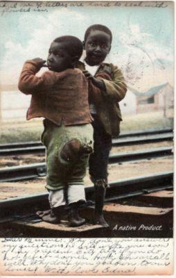 BLACK AMERICANA   Boys on Railroad Tracks / A NATIVE PROD...