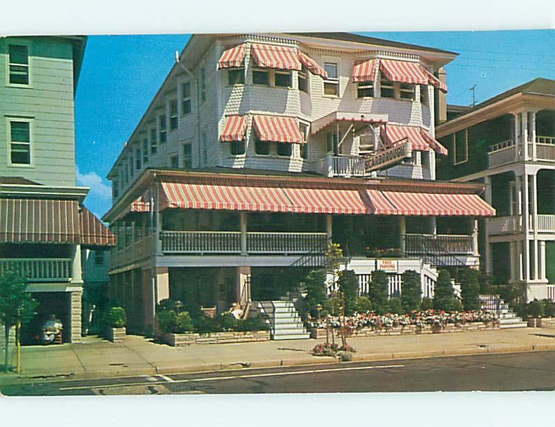 Unused Pre-1980 SCARBOROUGH MOTEL Ocean City New Jersey NJ u1708