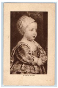 Karl King Austria Royalty Baby Stuart Studio Portrait Posted Antique Postcard