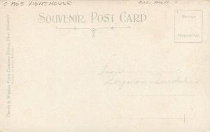 Bois Blanc Island Detroit River C-1905 Lighthouse  Postcard undivided 439