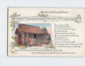 Postcard My Old Kentucky Home, Bardstown, Kentucky