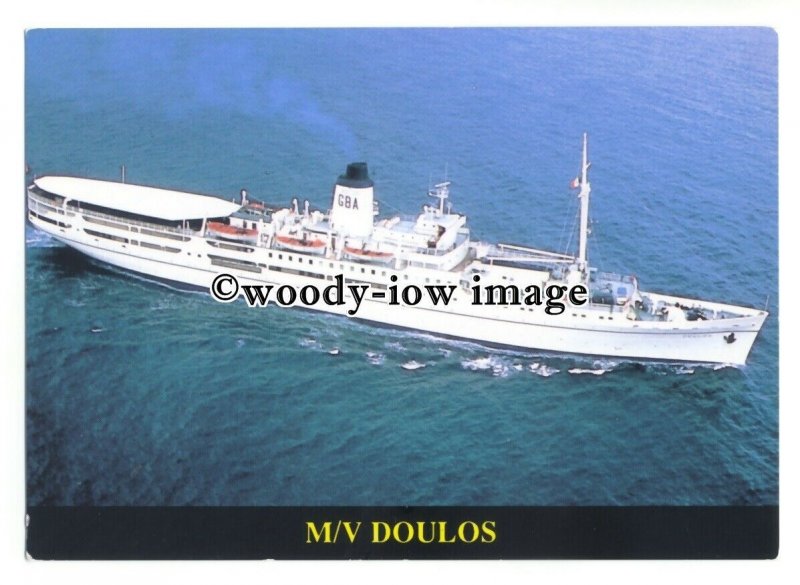 LN0356 - Ex Liner Roma as - Mission Ship , Doulos  , built 1914 - postcard