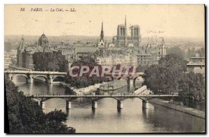 Old Postcard Paris La Cite