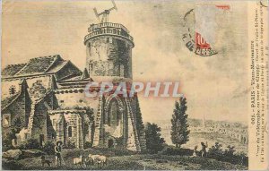 Postcard Old Paris Old Montmartre Tour du Telegraphe