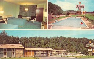 Pigeon Forge, TN Tennessee  BILMAR MOTOR INN MOTEL Room~Pool  ROADSIDE  Postcard