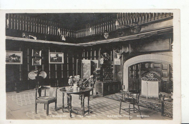 Yorkshire Postcard - Fieldhead of Shirley Oakwell Hall - Birstall 336A  