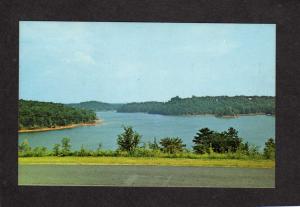 GA View Lake Lanier Gainsville Georgia Postcard