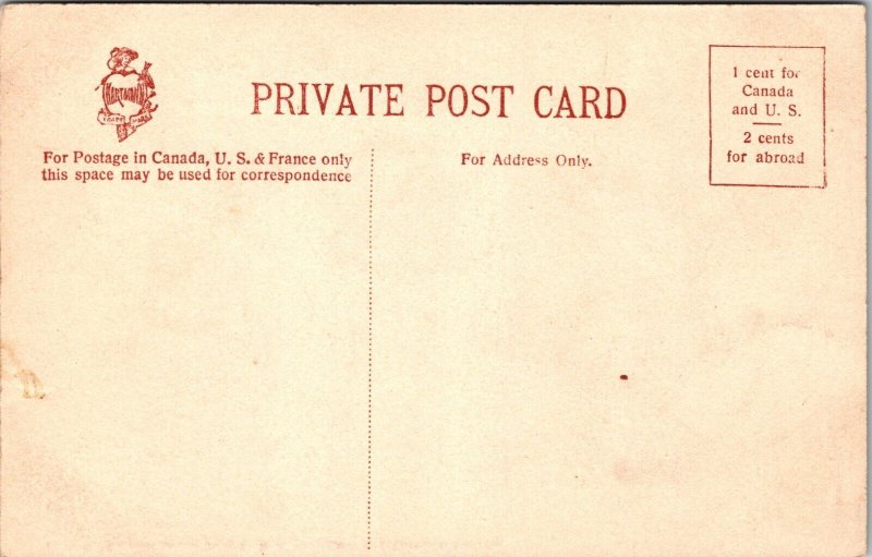 Montmorency Falls Quebec Canada postcard early 1900's