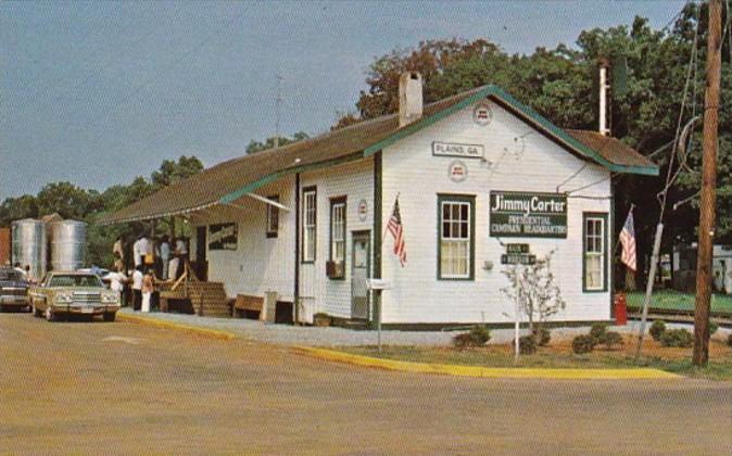 Georgia Plains Old Railroad Depot Carter's Headquarters