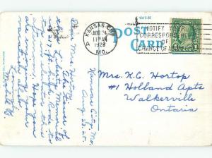 W-Border POSTCARD FROM Kansas City Missouri MO HM8735