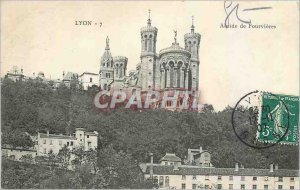 Old Postcard Lyon Apse of the Fourvi�res