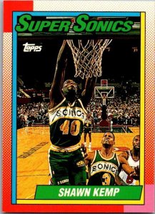 1993 NBA Basketball Card Sean Kemp Seattle Supersonics sk20218