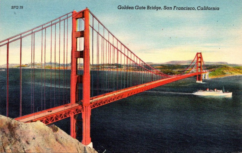 California San Francisco The Golden Gate Bridge