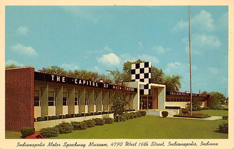 Indianapolis Motor Speedway Museum Automobile Racing, Race Car Unused 