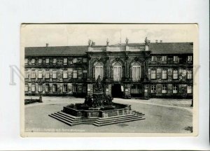 3155466 Germany BAYREUTH Schloss Fountain Vintage postcard