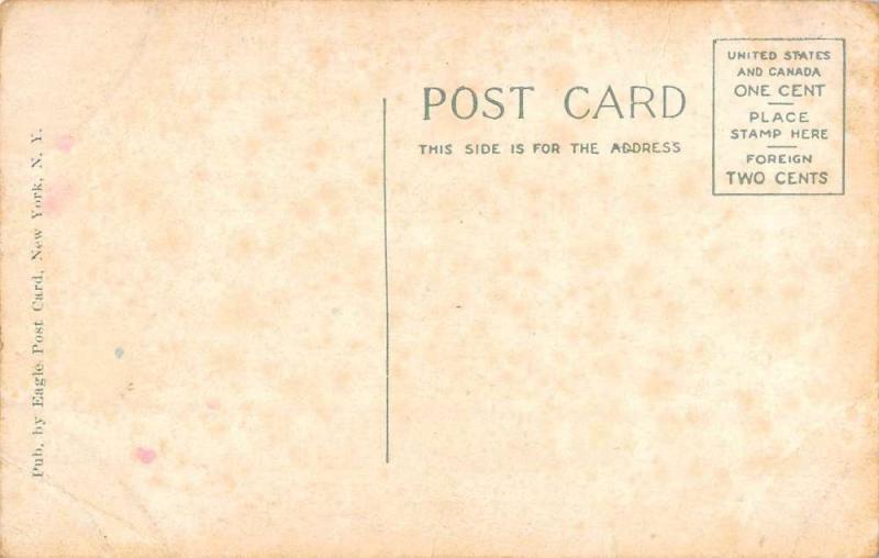 Camp Upton New York Depot Brigade Barracks Antique Postcard K76823