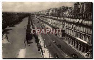 Modern Postcard Paris And Its Wonders Rue de Rivoli and the Tuileries Garden ...