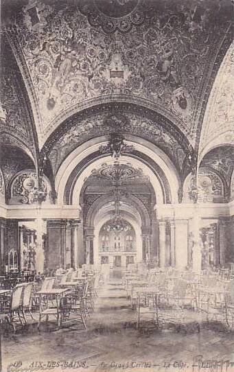 France Aix les Bains Le Grand Cercle Le Grand Cafe
