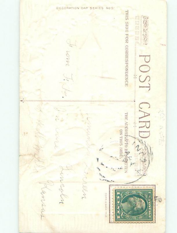 Divided-Back PATRIOTIC SCENE Great Postcard AB0301