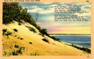 MA - Cape Cod. Sand, Sea and Clouds